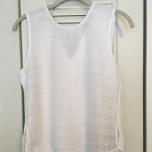 Sheer tank top